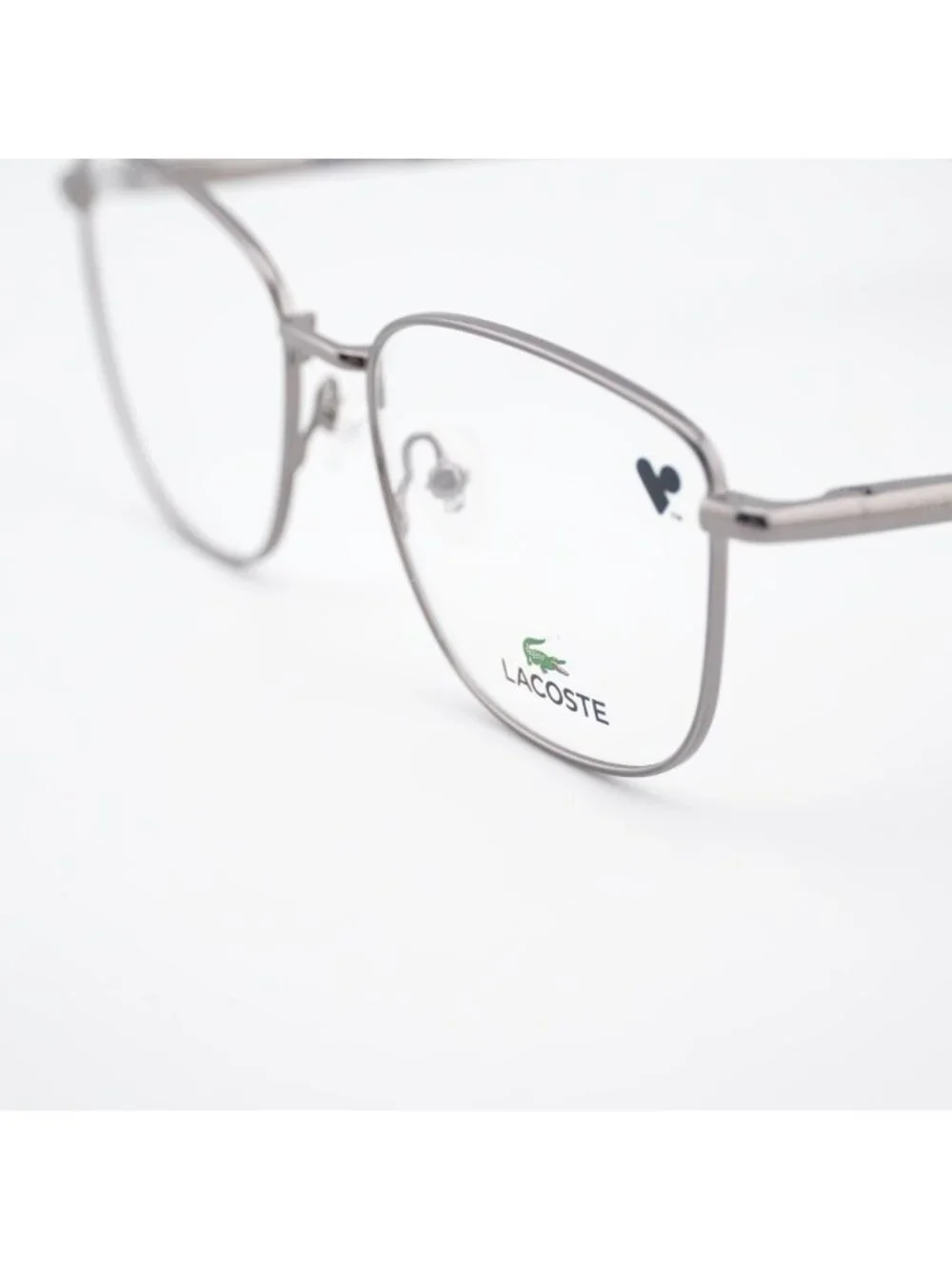 Lacoste L2317 033 Eyeglasses Gunmetal 54mm Rectangle Frame